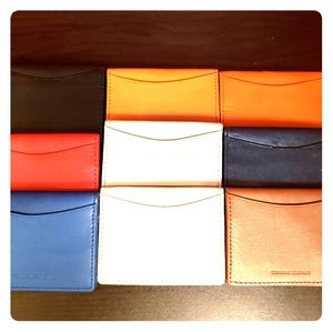 Genuine leather card holders